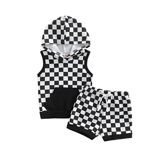 Checkered Tank Set