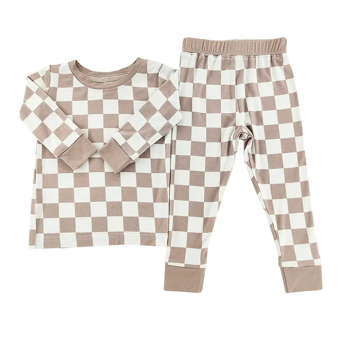 Checkered Bamboo Set