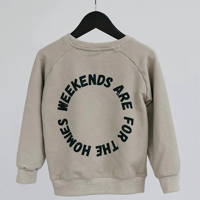 Weekends Are For the Homies Crewneck