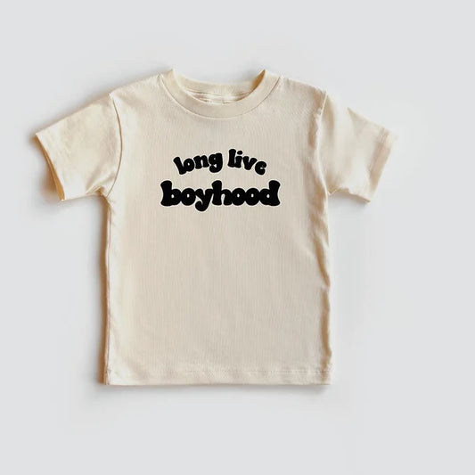 Long Live Boyhood Puff Tee