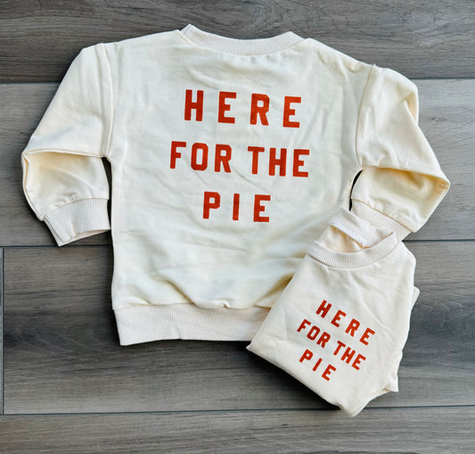 Here For Pie Crewneck