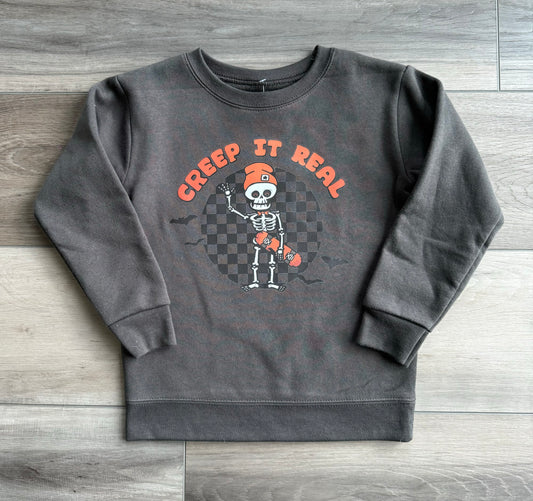 Creep It Real Skelly Crewneck