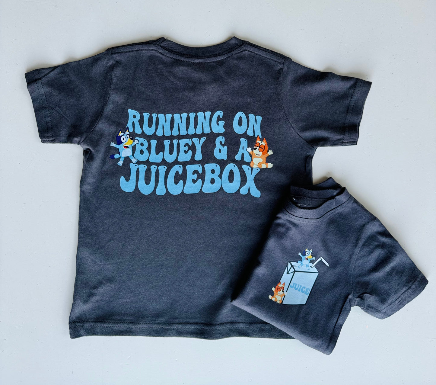 Blue Dog and Juice Tee