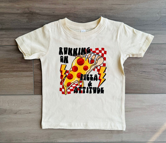 Pizza and Attitude Tee