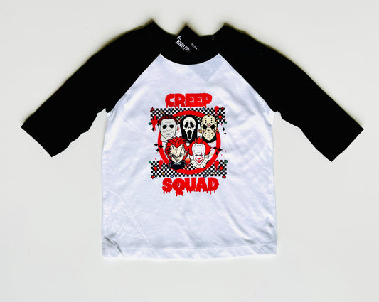 Creep Squad Baseball Tee