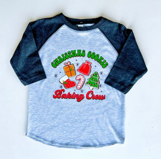 Christmas Baking Crew Baseball Tee